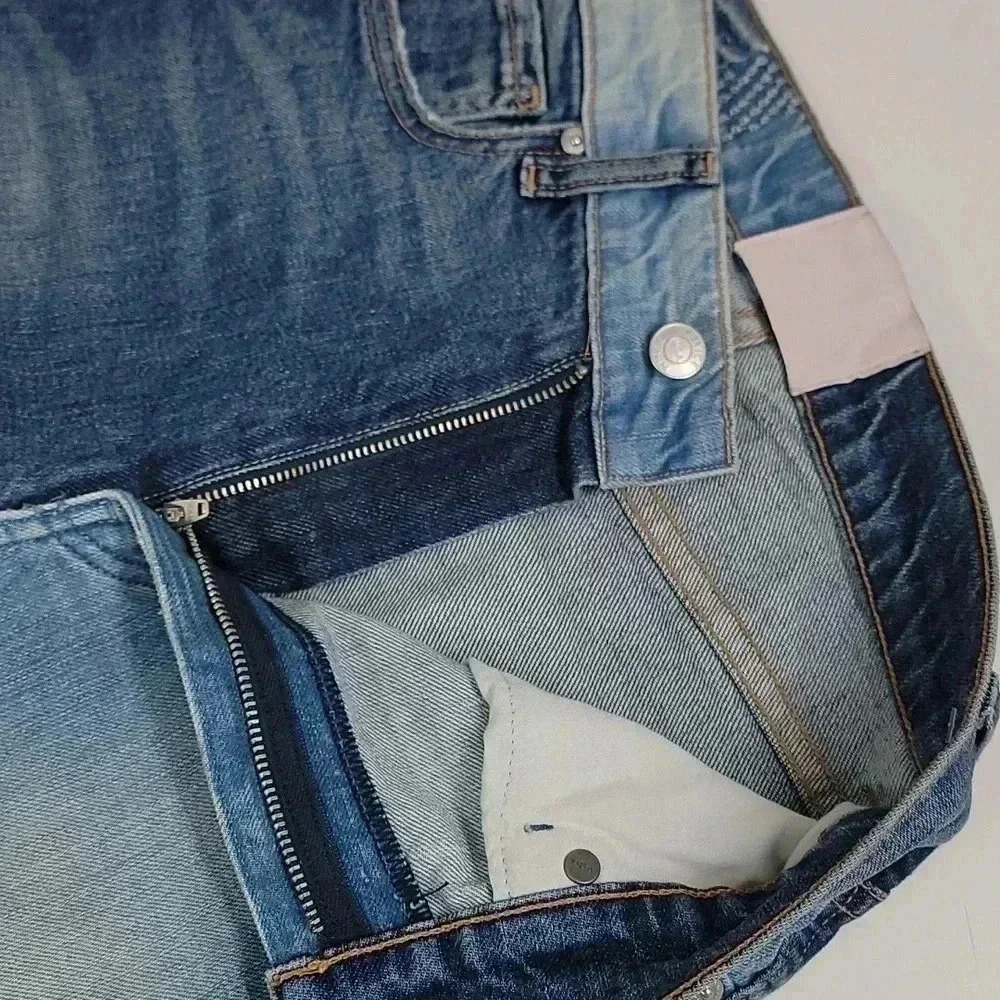 REVICE Blue High Rise Jeans - Picture 9 of 13
